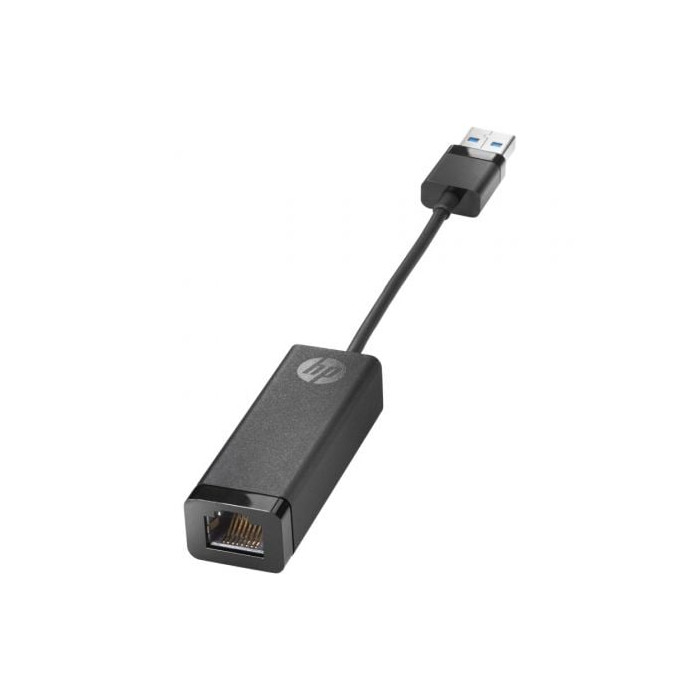 Conversor  USB 3.0 - RJ45 HP 4Z7Z7AA/ 1000Mbps/ 8.1cm/ Negro | VGA/DVI/DisplayPort