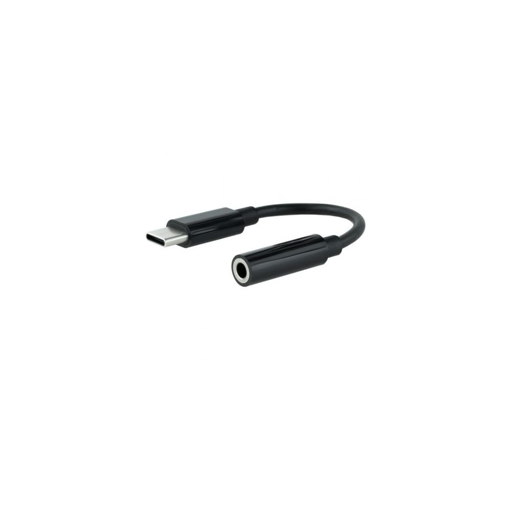 Conversor USB Tipo-C Nanocable 10.24.1205/ USB Tipo-C Macho - Jack 3.5 Hembra | Audio