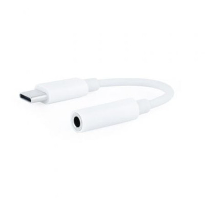 Conversor USB Tipo-C Nanocable 10.24.1205-W/ USB Tipo-C Macho - Jack 3.5 Hembra | Audio