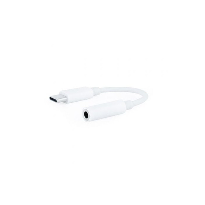 Conversor USB Tipo-C Nanocable 10.24.1205-W/ USB Tipo-C Macho - Jack 3.5 Hembra | Audio