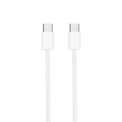 Cable USB 2.0 Tipo-C Nanocable 10.01.6001-CO/ USB Tipo-C Macho - USB Tipo-C Macho/ Hasta 60W/ 480Mbps/ 1m/ Blanco | USB-C