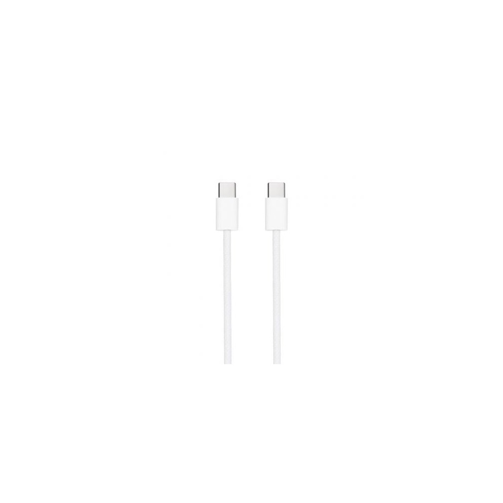 Cable USB 2.0 Tipo-C Nanocable 10.01.6001-CO/ USB Tipo-C Macho - USB Tipo-C Macho/ Hasta 60W/ 480Mbps/ 1m/ Blanco | USB-C