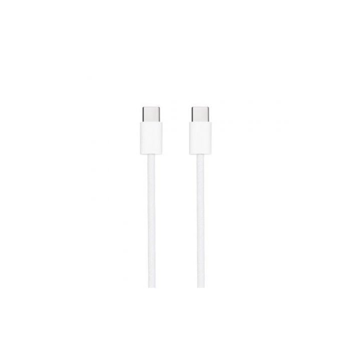 Cable USB 2.0 Tipo-C Nanocable 10.01.6002-CO/ USB Tipo-C Macho - USB Tipo-C Macho/ Hasta 60W/ 480Mbps/ 2m/ Blanco | USB-C