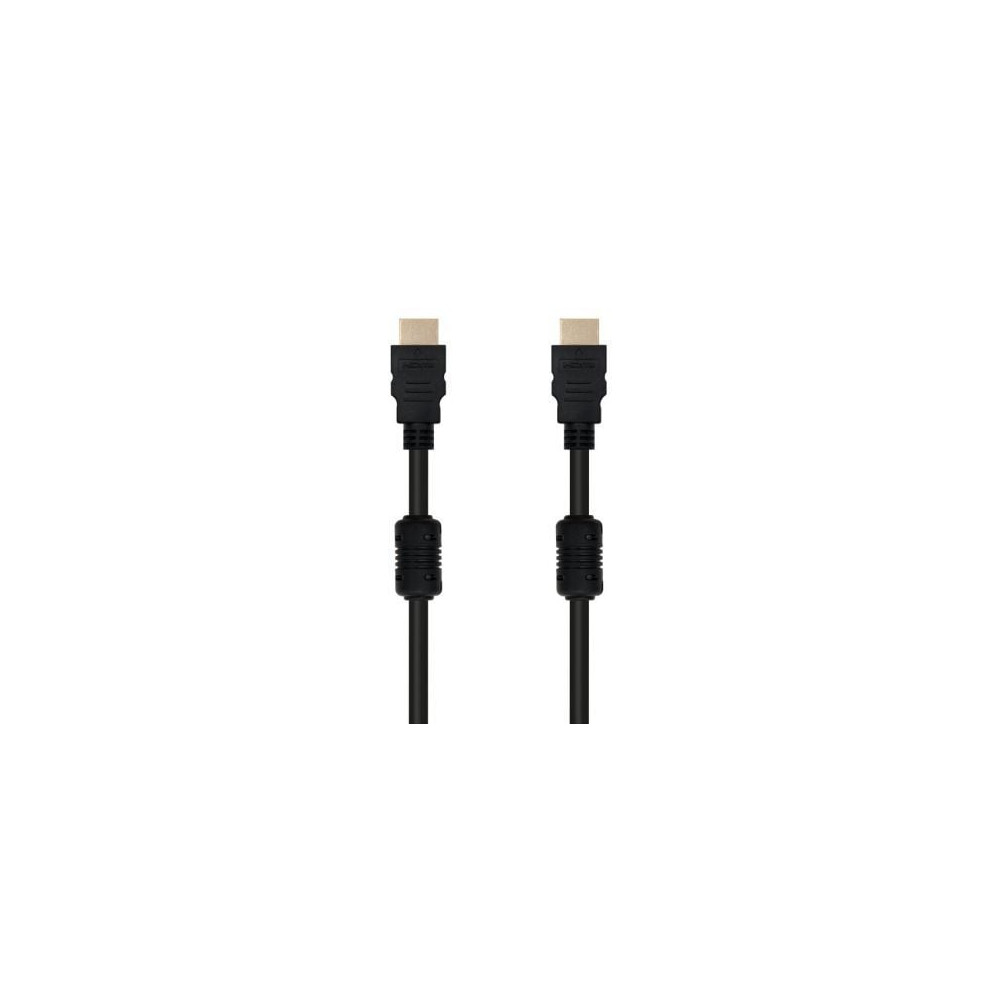 Cable HDMI 1.4 Nanocable 10.15.1802/ HDMI Macho - HDMI Macho/ 1.8m/ Negro | HDMI