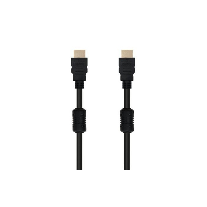 Cable HDMI 1.4 Nanocable 10.15.1802/ HDMI Macho - HDMI Macho/ 1.8m/ Negro | HDMI
