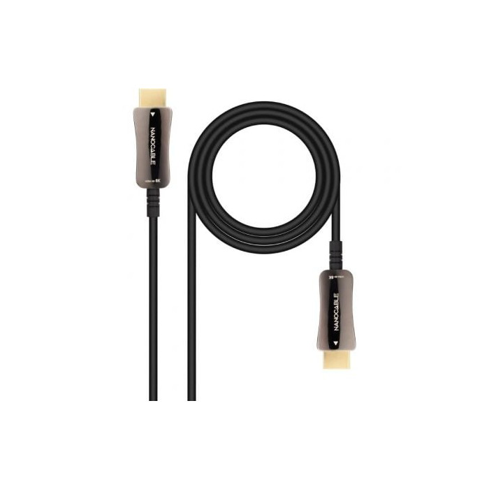 Cable HDMI 2.1 AOC 8K Nanocable 10.15.2110/ HDMI Macho - HDMI Macho/ 10m/ Negro | HDMI