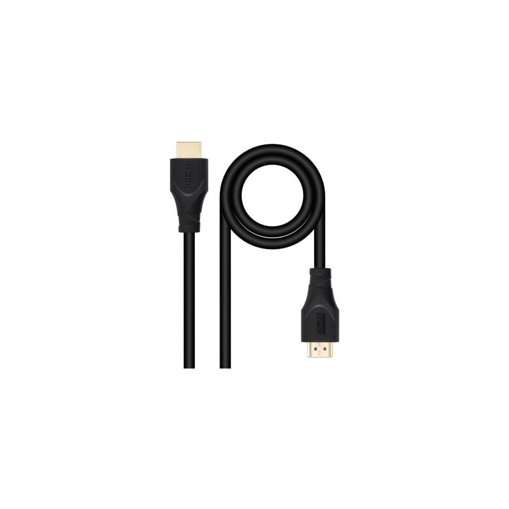 Cable HDMI 1.4 Nanocable 10.15.4705/ HDMI Macho - HDMI Macho/ 5m/ Negro | HDMI