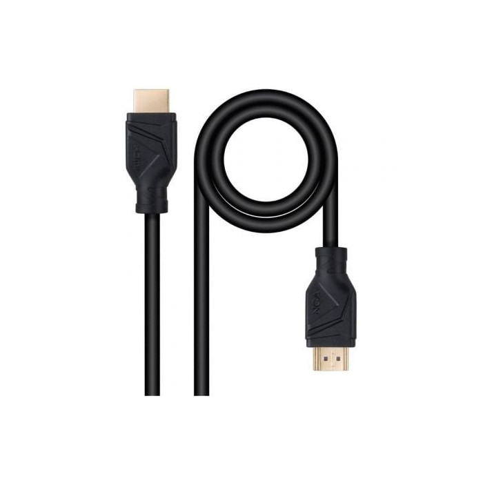 Cable HDMI 2.1 8K Nanocable 10.15.8305/ HDMI Macho - HDMI Macho/ 5m/ Negro | HDMI