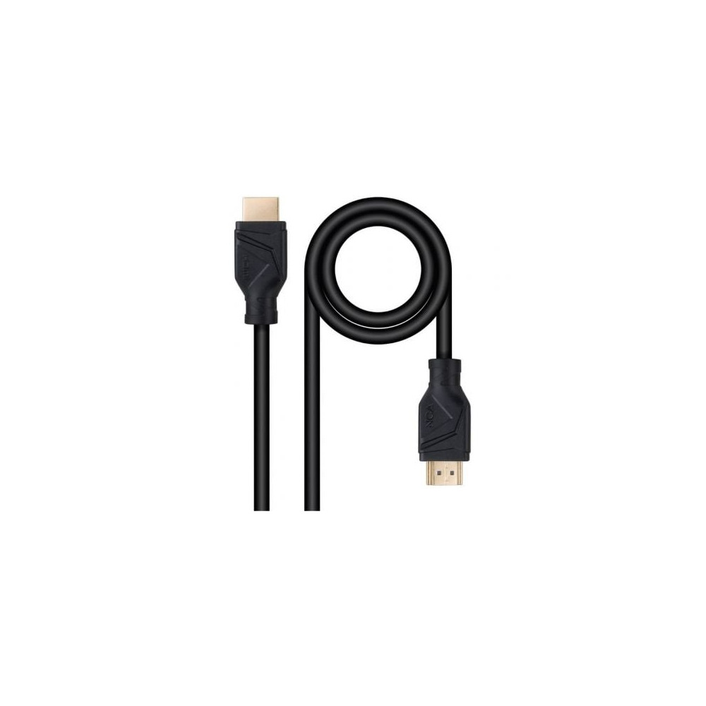 Cable HDMI 2.1 8K Nanocable 10.15.8310/ HDMI Macho - HDMI Macho/ 10m/ Negro | HDMI