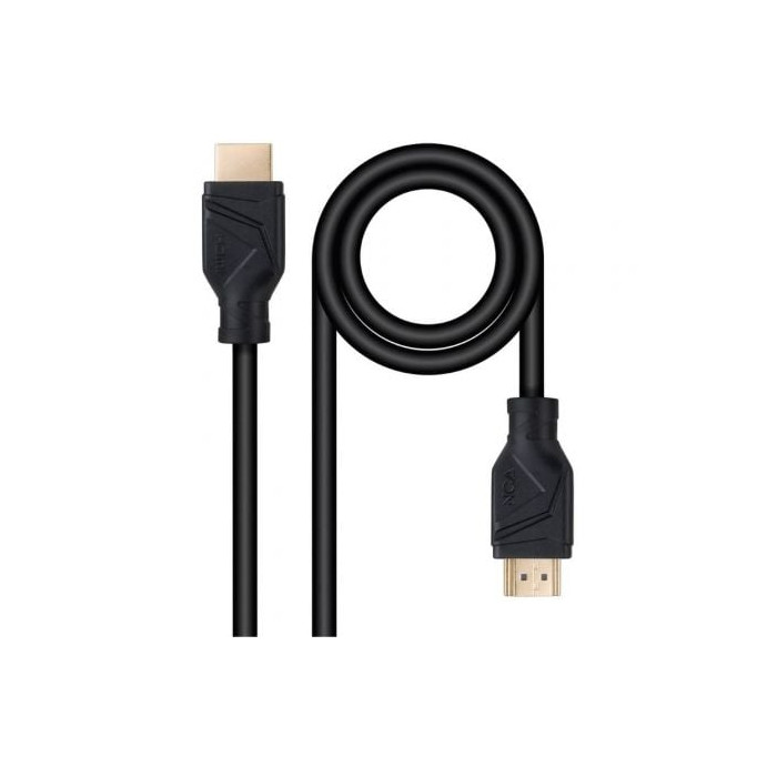 Cable HDMI 2.1 8K Nanocable 10.15.8310/ HDMI Macho - HDMI Macho/ 10m/ Negro | HDMI