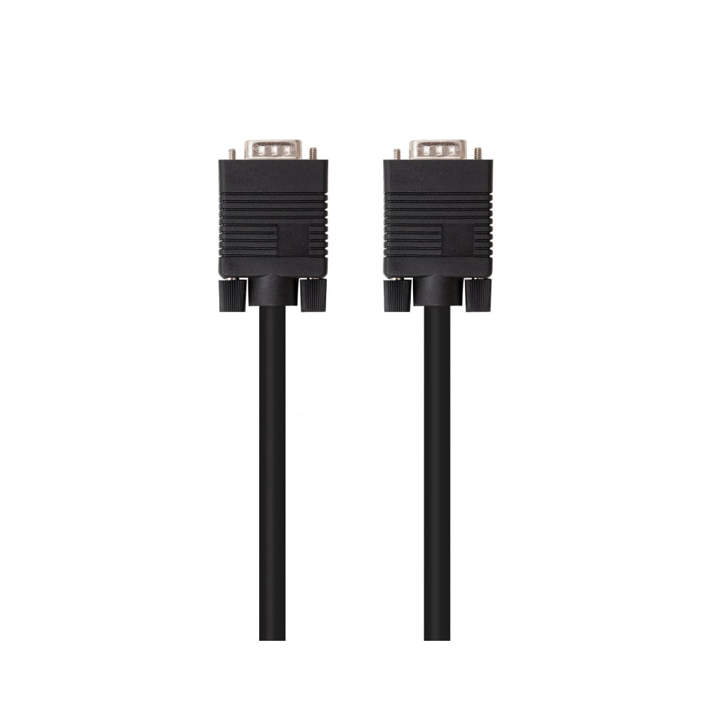 Cable SVGA Nanocable 10.15.1302/ VGA Macho - VGA Macho/ 1.8m/ Negro | VGA/DVI/DisplayPort