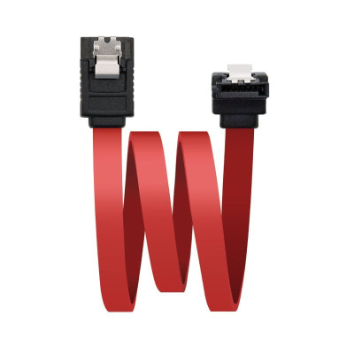 Cable SATA Nanocable 10.18.0301/ SATA Hembra - SATA Hembra/ 50cm/ Rojo | Alimentación y Datos