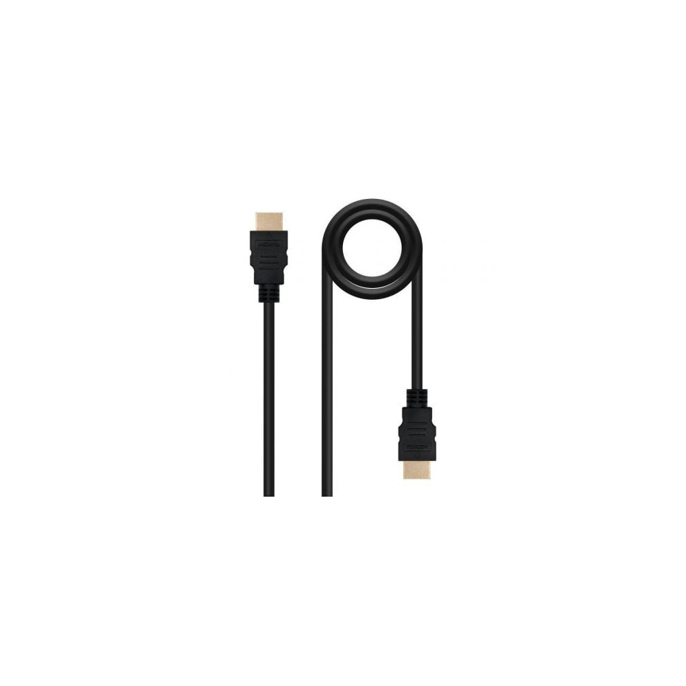 Cable HDMI 1.4 Nanocable 10.15.1710/ HDMI Macho - HDMI Macho/ 10m/ Negro | HDMI