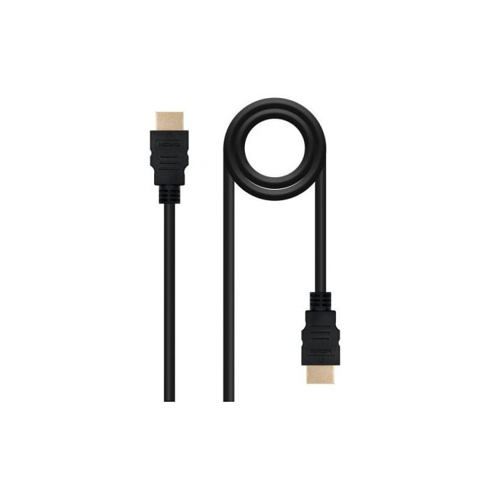 Cable HDMI 1.4 Nanocable 10.15.1710/ HDMI Macho - HDMI Macho/ 10m/ Negro | HDMI