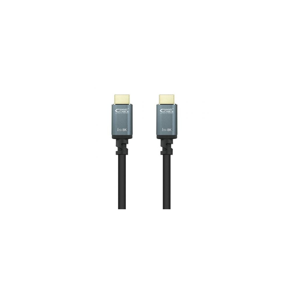 Cable HDMI Nanocable 10.15.8003/ HDMI Macho - HDMI Macho/ 3m/ Negro | HDMI
