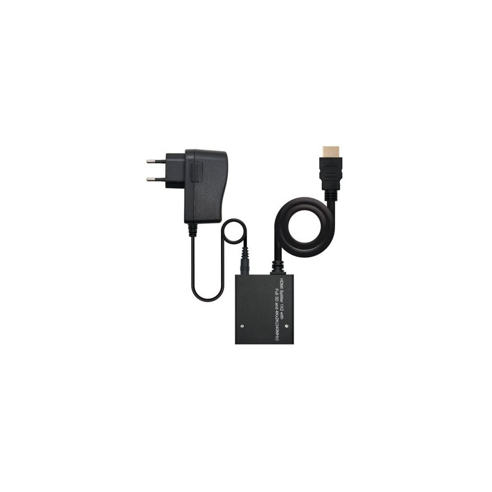 Duplicador HDMI Nanocable 10.25.3502/ HDMI Macho - 2x HDMI Hembra | HDMI