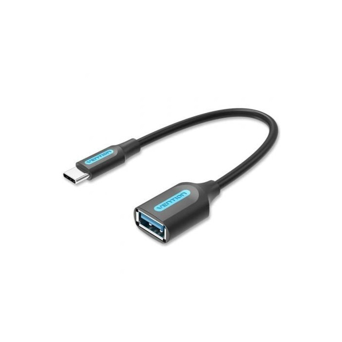 Adaptador USB 3.1 Tipo-C Vention CCVBB/ USB Tipo-C Macho - USB Hembra | USB