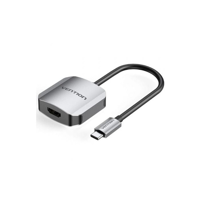 Conversor Vention TDEHB/ USB Tipo-C Macho - HDMI Hembra/ 15cm/ Plata | HDMI