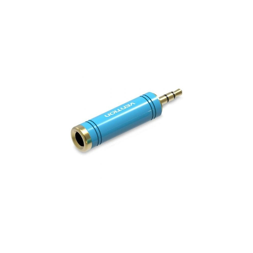 Adaptador Jack Vention VAB-S04-L/ Jack 3.5 Macho - Jack 6.5 Hembra/ Azul | Audio