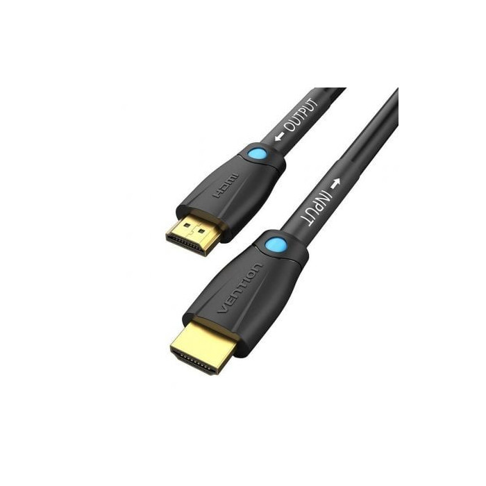Cable HDMI 2.0 4K Vention AAMBJ/ HDMI Macho - HDMI Macho/ 5m/ Negro | HDMI