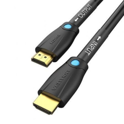 Cable HDMI 2.0 4K Vention AAMBQ/ HDMI Macho - HDMI Macho/ 20m/ Negro | HDMI