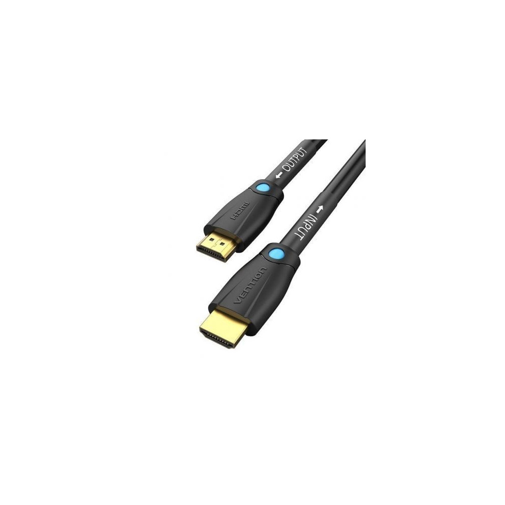 Cable HDMI 2.0 4K Vention AAMBQ/ HDMI Macho - HDMI Macho/ 20m/ Negro | HDMI