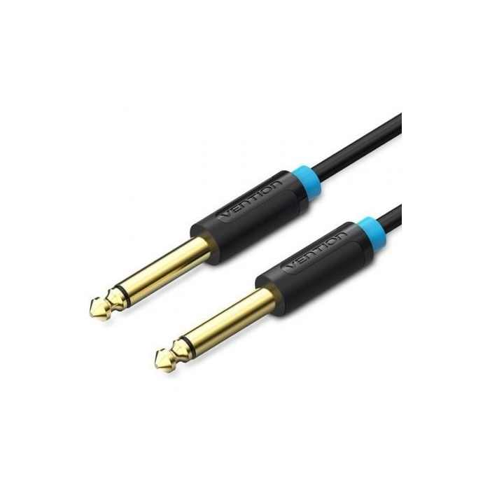Cable Mono Vention BAABH/ Jack 6.5 Macho - Jack 6.5 Macho/ 2m/ Negro | Audio