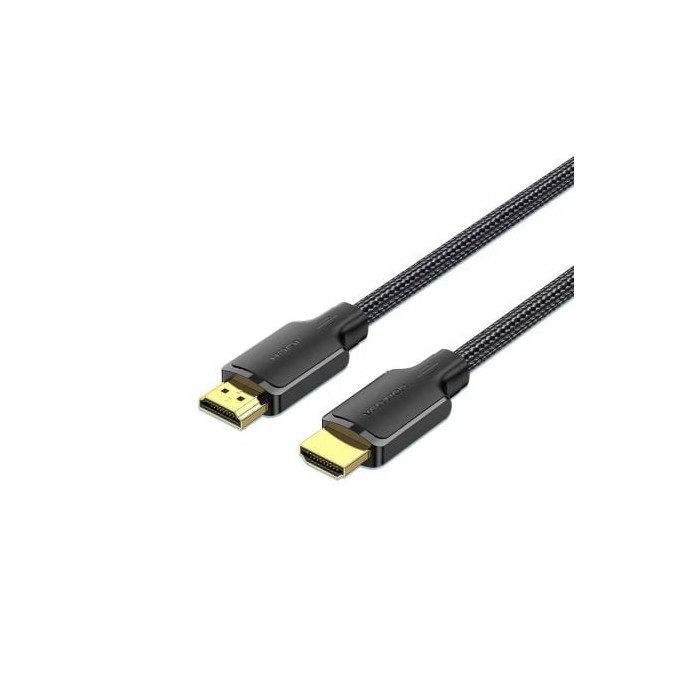 Cable HDMI 2.0 4K Vention ALLBJ/ HDMI Macho - HDMI Macho/ 5m/ Negro | HDMI
