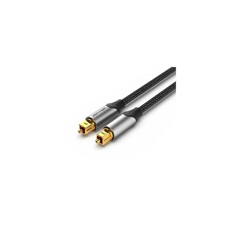 Cable de Audio de Fibra óptica Vention BAVHF/ 1m/ Gris | Audio