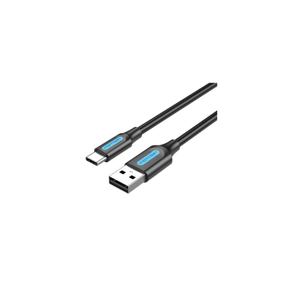 Cable USB 2.0 Tipo-C Vention COKBF/ USB Macho - USB Tipo-C Macho/ 480Mbps/ 1m/ Gris | USB