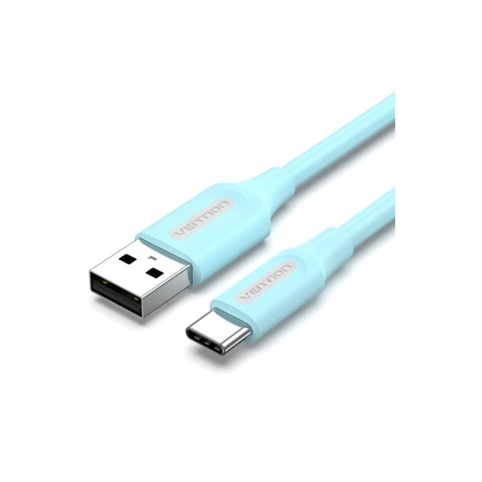 Cable USB 2.0 Tipo-C Vention COKSG/ USB Tipo-C Macho - USB Macho/ 480Mbps/ 1.5m/ Azul | USB
