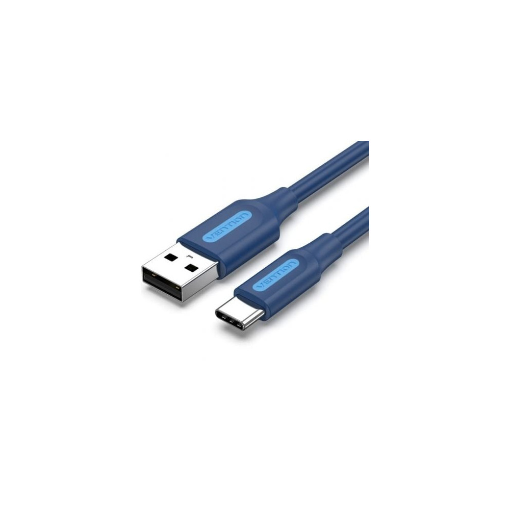 Cable USB 2.0 Tipo-C Vention COKLH/ USB Tipo-C Macho - USB Macho/ 480Mbps/ 2m/ Azul | USB
