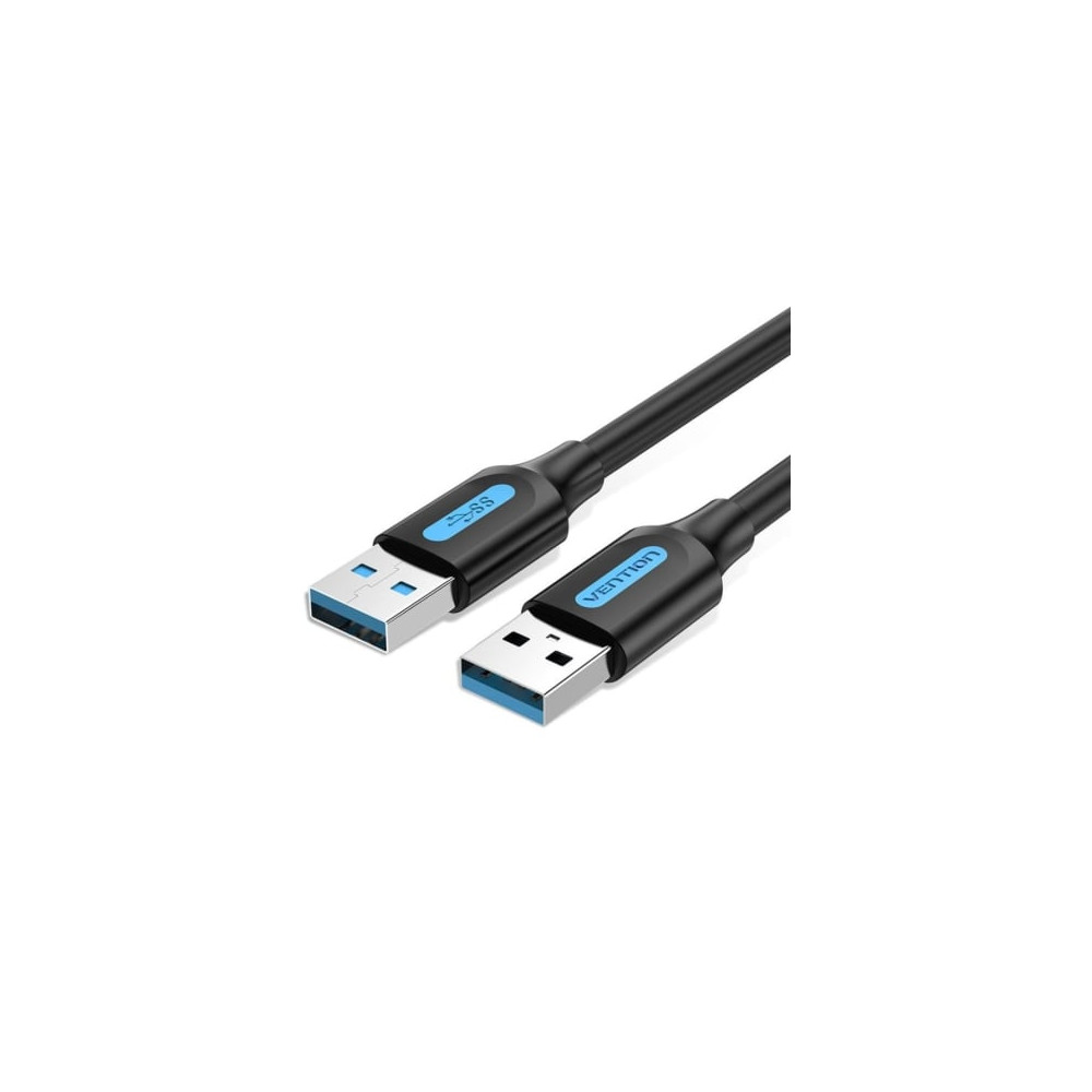 Cable USB 3.0 Vention CONBD/ USB Macho - USB Macho/ 5Gbps/ 50cm/ Negro | USB