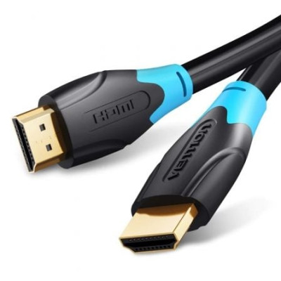 Cable HDMI 2.0 4K Vention AACBI/ HDMI Macho - HDMI Macho/ 3m/ Negro | HDMI