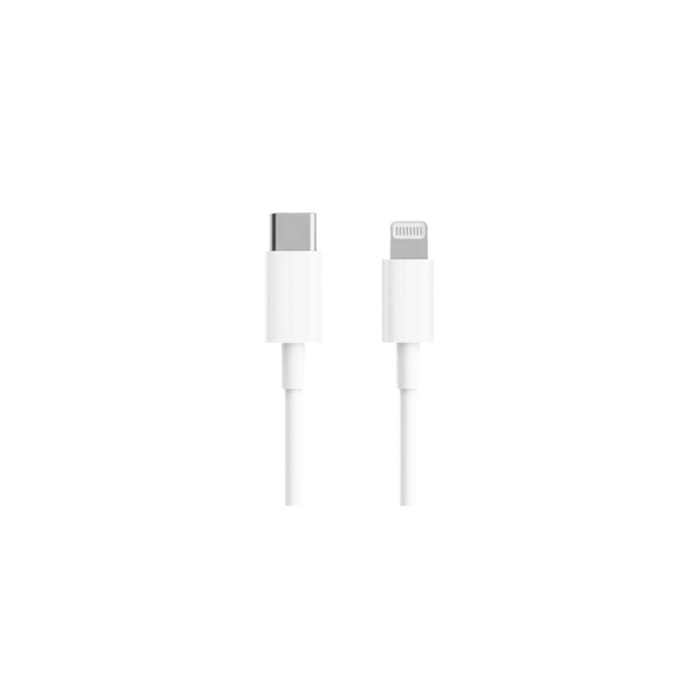 Cable USB 2.0 Tipo-C Lightning Xiaomi BHR4421GL/ USB Tipo-C Macho - Lightning Macho/ Hasta 18W/ 480Mbps/ 1m/ Blanco | Lightning