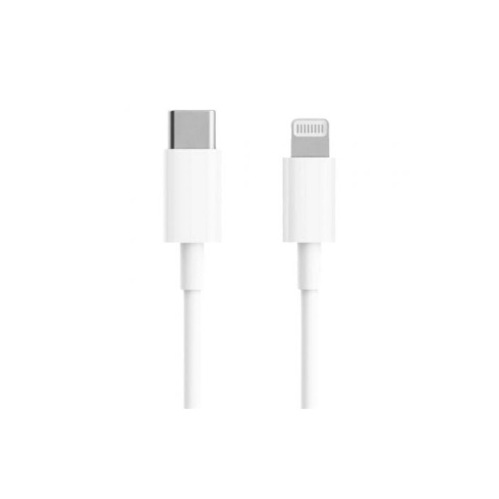 Cable USB 2.0 Tipo-C Lightning Xiaomi BHR4421GL/ USB Tipo-C Macho - Lightning Macho/ Hasta 18W/ 480Mbps/ 1m/ Blanco | Lightning