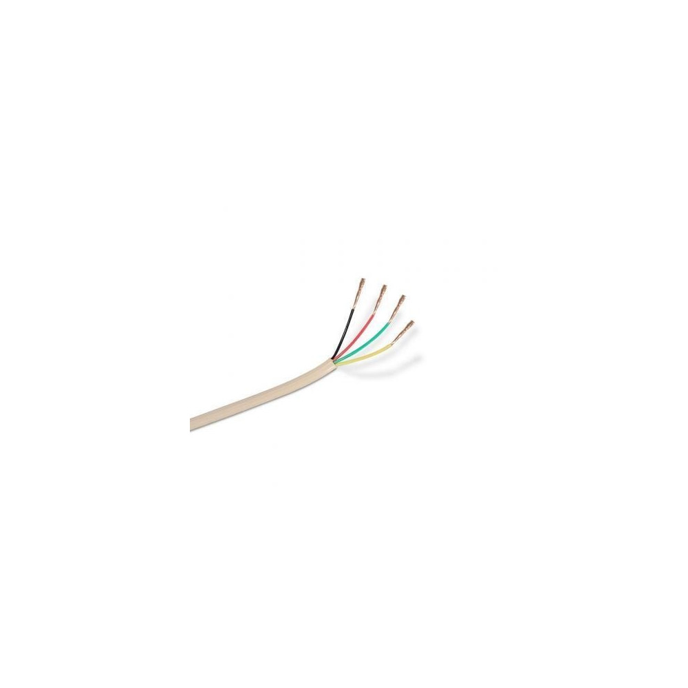 Bobina de Cable de Teléfono Aisens A143-0321 4C/ 100m/ Beige | Bobinas