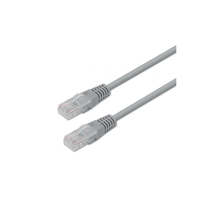 Cable de Red RJ45 UTP Aisens A133-0184 Cat.5e/ 15m/ Gris | 10 m