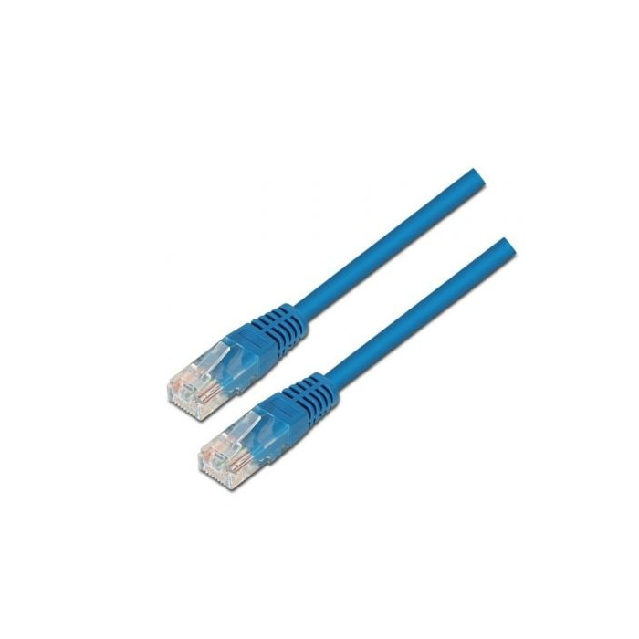 Cable de Red RJ45 UTP Aisens A133-0191 Cat.5e/ 1m/ Azul | Hasta 1 m