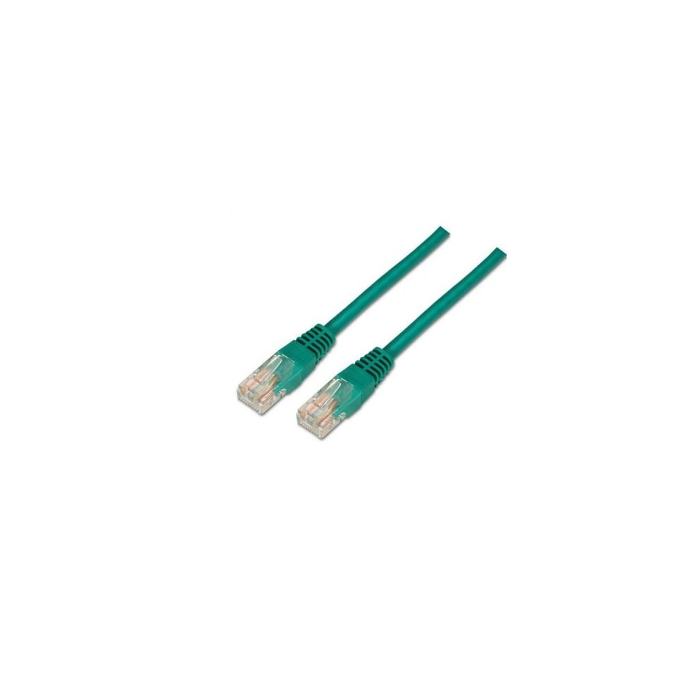 Cable de Red RJ45 UTP Aisens A133-0194 Cat.5e/ 1m/ Verde | Hasta 1 m