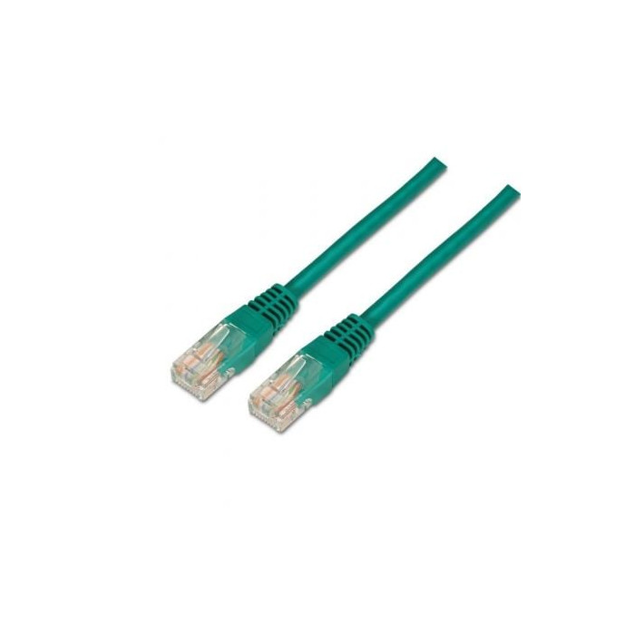 Cable de Red RJ45 UTP Aisens A133-0195 Cat.5e/ 2m/ Verde | 2 m