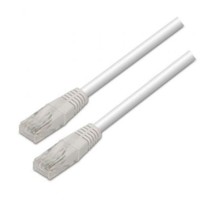 Cable de Red RJ45 UTP Aisens A133-0196 Cat.5e/ 50cm/ Blanco | Hasta 1 m