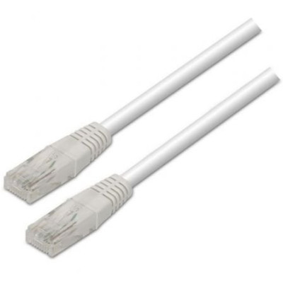 Cable de Red RJ45 UTP Aisens A133-0200 Cat.5e/ 5m/ Blanco | 5 m