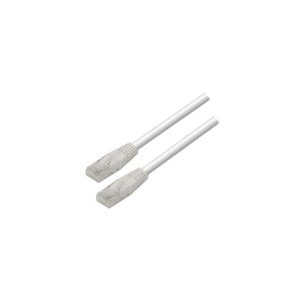Cable de Red RJ45 UTP Aisens A133-0200 Cat.5e/ 5m/ Blanco | 5 m