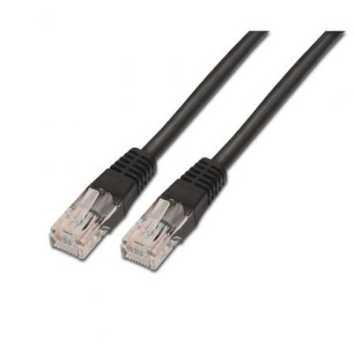 Cable de Red RJ45 UTP Aisens A133-0205 Cat.5e/ 3m/ Negro | 3 m