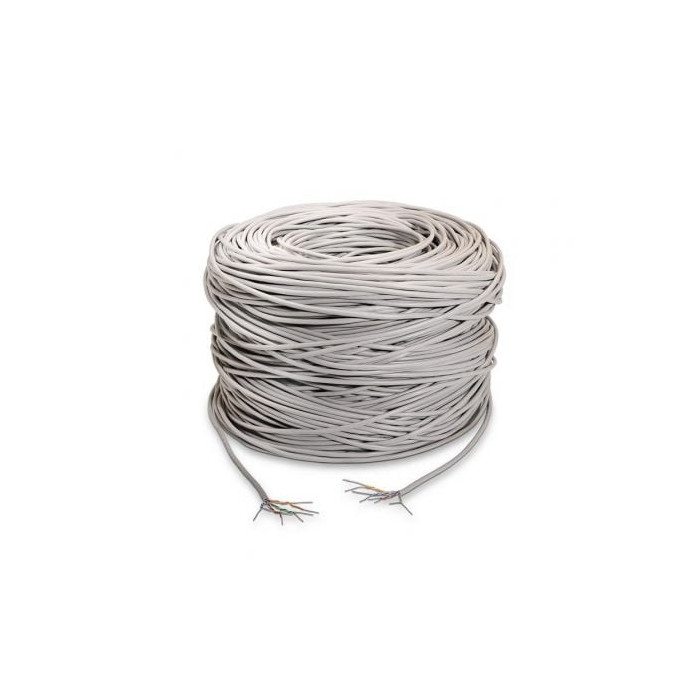 Bobina de Cable RJ45 UTP Aisens A133-0208 Cat.5e/ 100m/ Gris | Bobinas