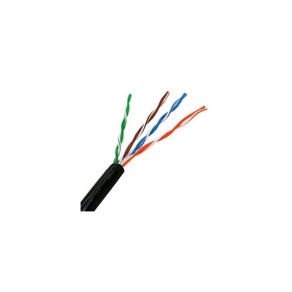 Bobina de Cable RJ45 para Exteriores UTP Aisens A133-0213 Cat.5e/ 305m/ Impermeable/ Negro | Bobinas