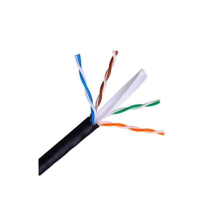 Bobina de Cable RJ45 para Exteriores UTP Aisens A135-0264 Cat.6/ 305m/ Impermeable/ Negro | Bobinas