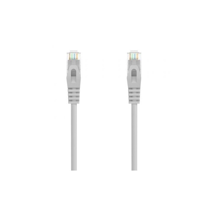 Cable de Red RJ45 AWG24 UTP Aisens A145-0553 Cat.6A/ LSZH/ 30cm/ Gris | Hasta 1 m