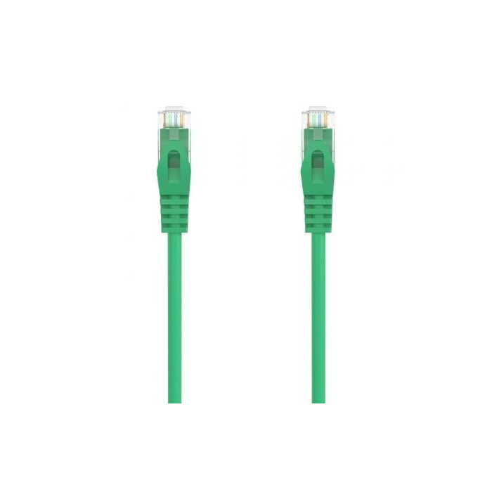 Cable de Red RJ45 AWG24 UTP Aisens A145-0581 Cat.6A/ LSZH/ 1.5m/ Verde | 2 m